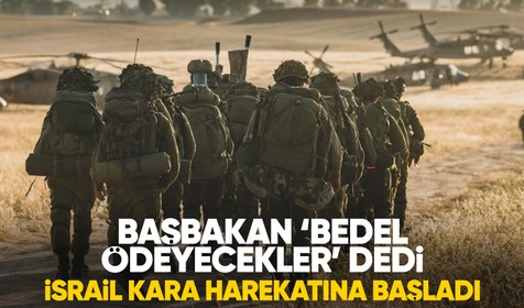 İsrail karşı saldırıya hazırlandı! Kara operasyonu onaylandı, helikopterler havalandı