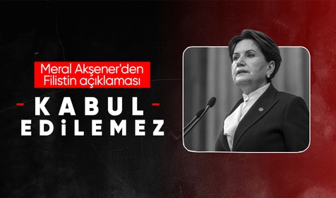 Meral Akşener'den Filistin açıklaması: Halkın talebinin terör eylemleri ile kirletilmesi kabul edilemez