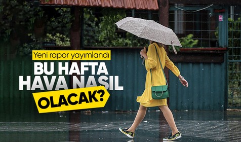 Pazartesi gününden itibaren hava nasıl olacak? Meteoroloji yeni raporu yayımladı