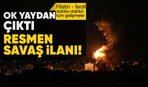 İsrail - Filistin geriliminin son damlası: Hamas harekete geçti, Aksa Tufanı başladı! Dakika dakika olanlar...