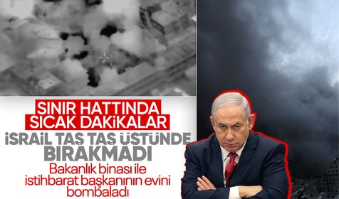 Son Dakika:  İsrail gece boyunca Gazze'ye bomba yağdırdı! Savaş uçakları Çalışma Başkanlığı binasını vurdu