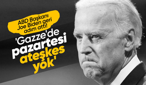 ABD Başkanı Biden: Gazze'de pazartesi ateşkes sağlanmayacak