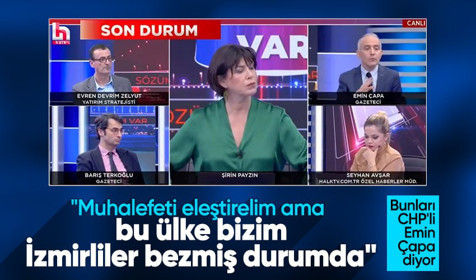 Halk TV ekranlarında isyan bayrağı! Emin Çapa: İzmirliler muhalefetten bezmiş durumda