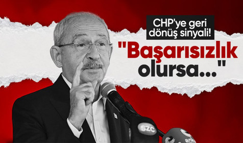 Kemal Kılıçdaroğlu geri dönüşe yeşil ışık yaktı!