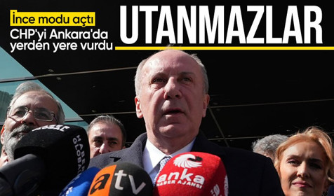 Muharrem İnce'den eski partisine zehir zemberek sözler: Hiç utanma yok mu sizde?