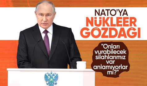 Putin'den NATO ülkelerine nükleer savaş uyarısı: Batı, onları vurabileceğimizi anlamalı