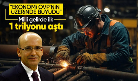Son Dakika: 2023 büyüme rakamları açıklandı! Mehmet Şimşek: OVP'nin üzerinde büyüdü