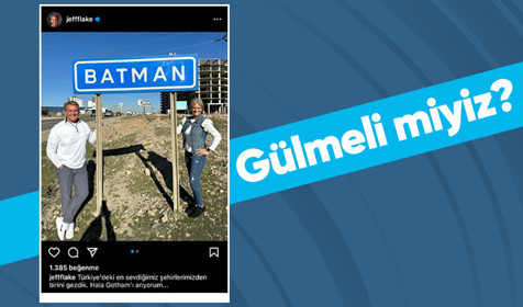 ABD Büyükelçisi Flake'den "Batman" esprisi