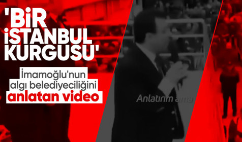'Bir İstanbul kurgusu': Timar'dan CHP'li Ekrem İmamoğlu'nun algı belediyeciliğine dair video