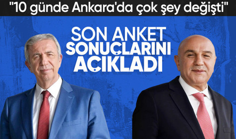Cumhur İttifakı Ankara Büyükşehir Belediye Başkan adayı Turgut Altınok son anket sonuçlarını açıkladı!