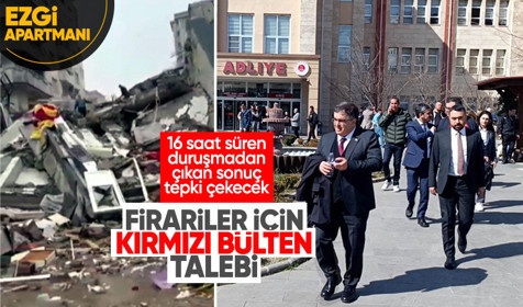 Son Dakika: 35 kişinin öldüğü Ezgi Apartmanı’nın firari 2 sanığı için ‘kırmızı bülten’ talebine mahkemeden ret