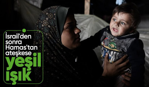 İsrail'in ardından Hamas'tan Gazze'de ateşkese yeşil ışık