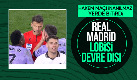 La Liga'da Real Madrid'in oynadığı maça skandal hakem kararı damga vurdu