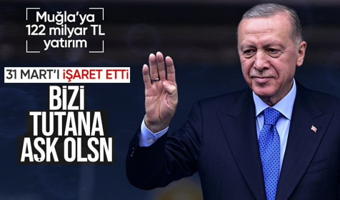 Son dakika! Cumhurbaşkanı Erdoğan Muğla'da vatandaşla buluştu: Bizi tutana aşk olsun