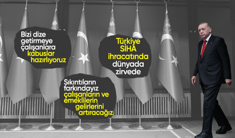 Cumhurbaşkanı Erdoğan'dan Kabine toplantısı sonrası açıklamalar