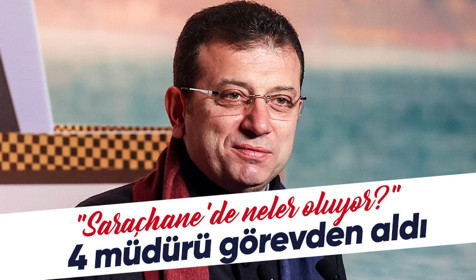 İBB'de neler oluyor? Ekrem İmamoğlu 4 müdürü görevden aldı