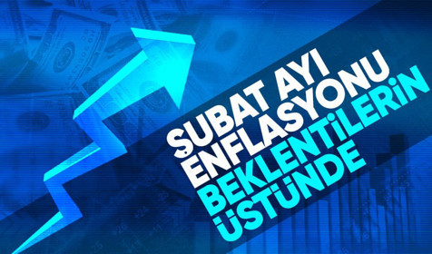 Son Dakika: TÜİK, Şubat ayı enflasyon verilerini açıkladı