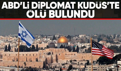 ABD Büyükelçiliğinde görev yapan personel Kudüs'te ölü bulundu