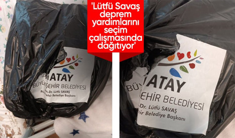 Enver Aysever'den deprem yardımlarını seçim çalışmaları için dağıtan Lütfü Savaş'a: Utanmazlık