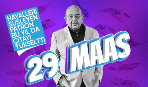 Hayalleri süsleyen patron bu yıl da çıtayı yükseltti! Ahmet Yüce çalışanlarına 29 maaş ikramiye verdi