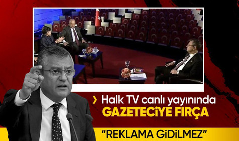 Özgür Özel canlı yayında Halk TV sunucusu Şirin Payzın'ı azarladı