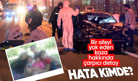 Bir ailenin yok olduğu TEM Otoyolu'ndaki kaza hakkında çarpıcı detay