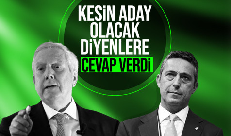 Aziz Yıldırım'dan flaş adaylık açıklaması! "Zamanı geldiğinde bizzat açıklarım"