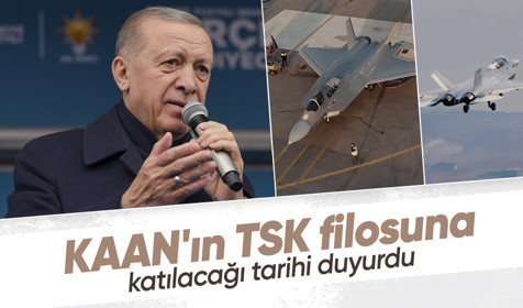 Cumhurbaşkanı Erdoğan tarih verdi: KAAN'ı 2028'de filomuza katıyoruz