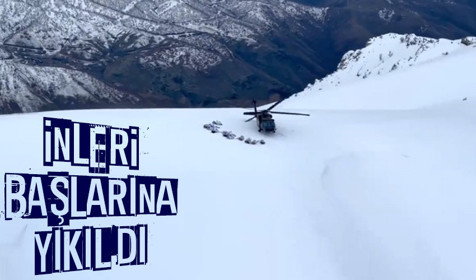 Teröristlerin kış hazırlığı imha edildi