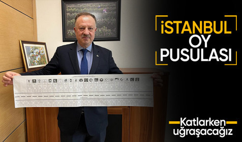 31 Mart seçimlerinde İstanbullunun işi zor! 1 metrelik oy pusulası görüntülendi