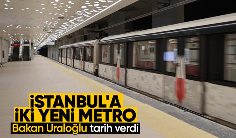 Bakan Abdulkadir Uraloğlu açıkladı: İstanbul'a iki yeni metro hattı geliyor