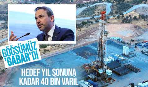 Bakan Bayraktar Gabar'da günlük petrol üretimi rekorunun kırıldığını açıkladı: Hedefimiz günde 40 bin varil