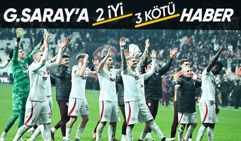 Galatasaray'a 2 iyi 3 kötü haber! Sahalara döneceği tarih...