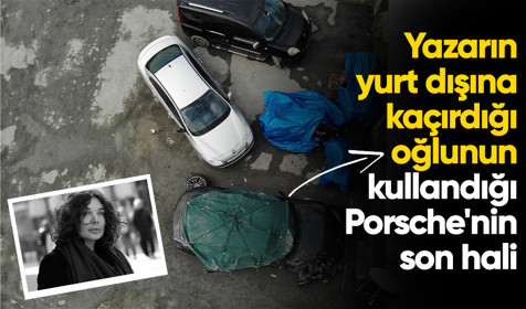 Yazar Eylem Tok'un Mısır'a kaçırdığı oğlunun kullandığı Porsche görüntülendi