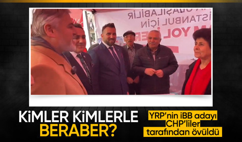 YRP'nin İBB adayı Mehmet Altınöz'ün CHP seçim standındaki görevlilerle yaptığı diyalog gündem oldu