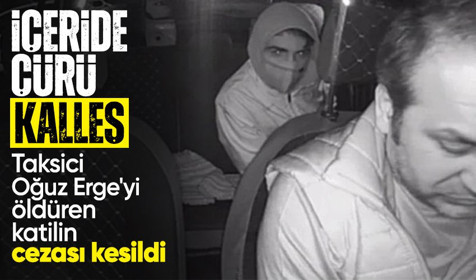 İzmir'de taksici Oğuz Erge'yi kalleşçe öldüren Delil Aysal'a ağırlaştırılmış müebbet ve 17 yıl 8 ay hapis cezası