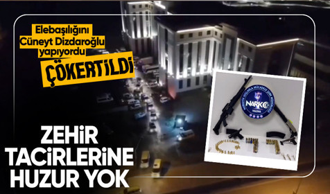 Elebaşılığını Cüneyt Dizdaroğlu'nun yaptığı organize suç örgütü çökertildi