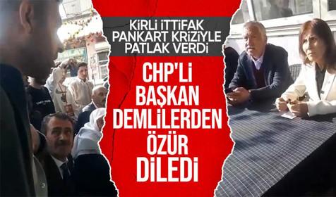 Adana'da DEM Parti'nin seçim pankartları indirildi CHP'li Zeydan Karalar özür diledi
