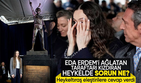Eda Erdem'in heykeli erkeğe benzetildi, heykeltıraş Pınar Öktem Doğan sorunun sebebini açıkladı