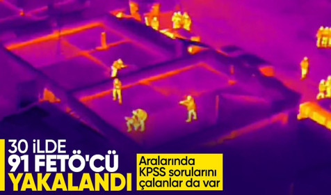Son Dakika: 30 ilde “KISKAÇ-10” operasyonu: 91 FETÖ'cüye gözaltı