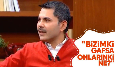 AK Parti İBB Başkan adayı Murat Kurum: Bizimkiler gafsa onlarınki ne?