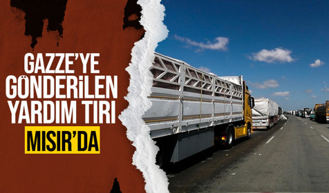 Kızılay’ın Gazze için gönderdiği yardım gemisi Mısır’a ulaştı