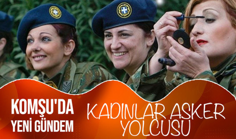 Komşu'da yeni gündem! Savunma Bakanı Dendias açıkladı: Kadınlar askere gidecek mi?