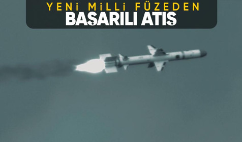 Roketsan tarafından geliştirilen Atmaca Füzesi, hedefini başarıyla vurdu