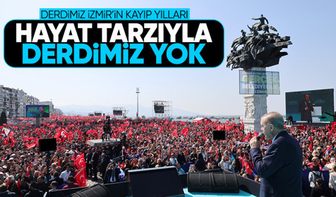Son dakika! Cumhurbaşkanı Erdoğan İzmir'de: Kimsenin hayat tarzıyla derdimiz yok