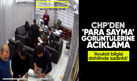 CHP'den 'para sayma' görüntülerine yanıt: 2019'da il binasının satın alımına ait