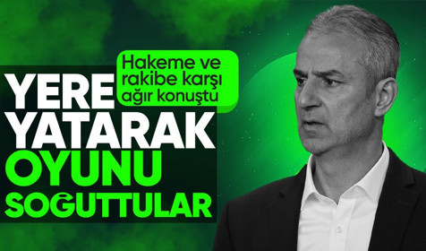 Fenerbahçe Teknik Direktörü İsmail Kartal'dan sert tepki