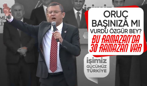 Özgür Özel'den yeni gaflar! "Bu Ramazan'da 30 Ramazan var"