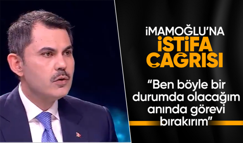 AK Parti İBB Başkan adayı Murat Kurum'dan İmamoğlu'na 'istifa' çağrısı