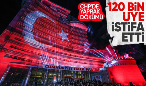 CHP'de yaprak dökümü! 120 bin üye istifa etti